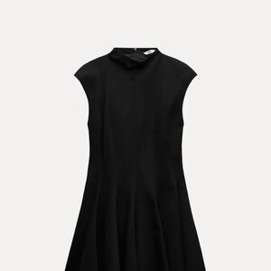 Zara Black Sleeveless Mini Dress
